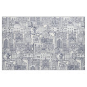 Raleigh NC-Toile Stoff (Fat Quarter (45,7 x 55,9 cm))