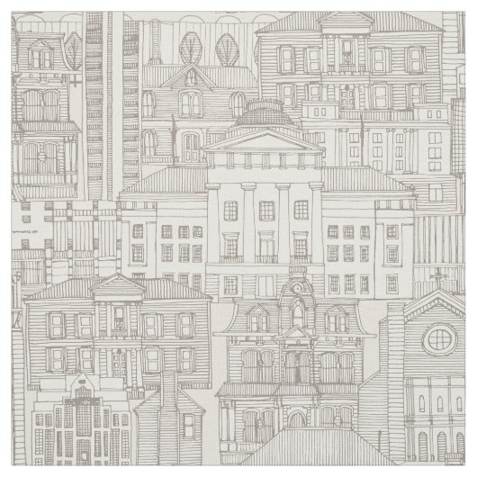 Raleigh NC-Toile Stoff (Muster)