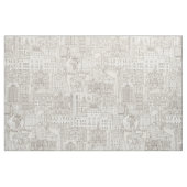 Raleigh NC-Toile Stoff (Fat Quarter (45,7 x 55,9 cm))