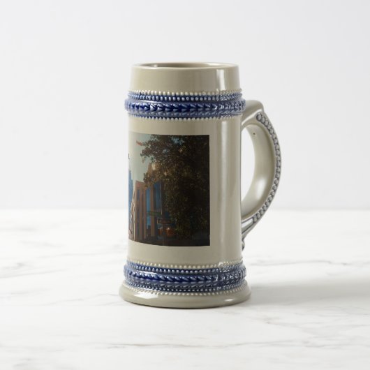 RALEIGH, NORDCAROLINA stein Bierglas (VorderseiteRechts)