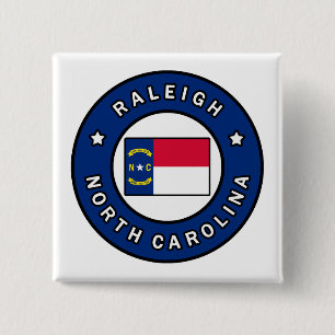 Raleigh North Carolina Button