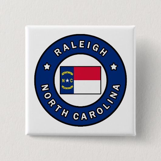 Raleigh North Carolina Button (Vorderseite)