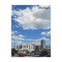 Raleigh North Carolina City Skyline Foto