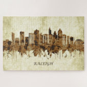 Raleigh North Carolina Cityscape Puzzle (Horizontal)