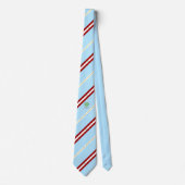 Raleigh (North Carolina) Fahne-Siegel Neck Tie Krawatte (Vorderseite)
