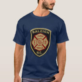 Raleigh North Carolina Fire Rescue T-Shirt (Vorderseite)
