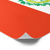 Raleigh, North Carolina Flag Poster (Ecke)