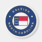 Raleigh North Carolina Magnet (Vorne)