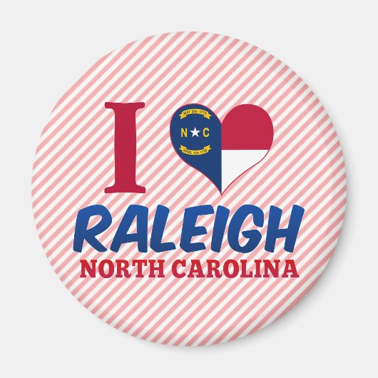 Raleigh, North Carolina Magnet (Vorne)