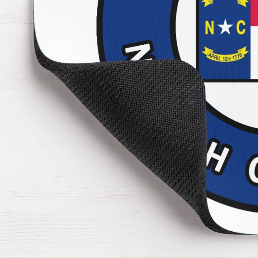 Raleigh North Carolina Mousepad (Ecke)