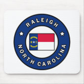 Raleigh North Carolina Mousepad (Vorne)