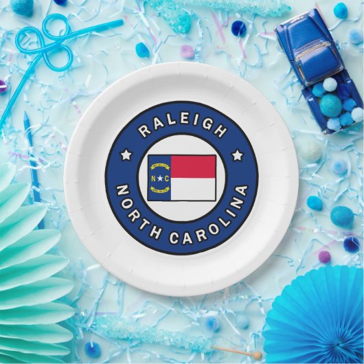 Raleigh North Carolina Pappteller (Party)