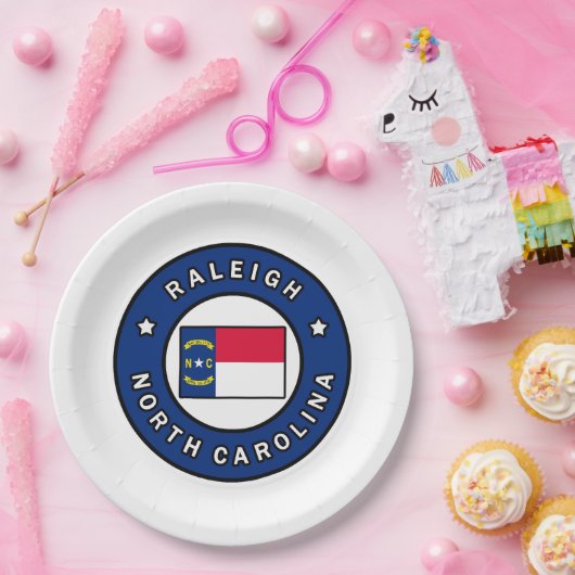 Raleigh North Carolina Pappteller (Party)