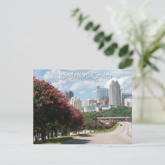 Raleigh, North Carolina Postcard Postkarte (Stehend Vorderseite)