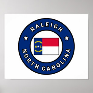 Raleigh North Carolina Poster