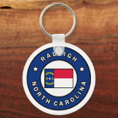 Raleigh North Carolina Schlüsselanhänger (Vorderseite)