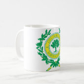 Raleigh, North Carolina Siegel Kaffeetasse (Vorderseite Links)