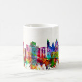 Raleigh North Carolina Skyline Kaffeetasse (Mittel)