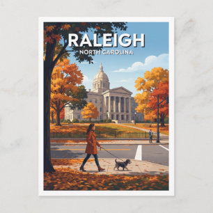 Raleigh North Carolina Souvenir Postkarte