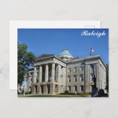 Raleigh North Carolina Staat Hauptstadt Reisen Fot Postkarte (Vorne/Hinten)