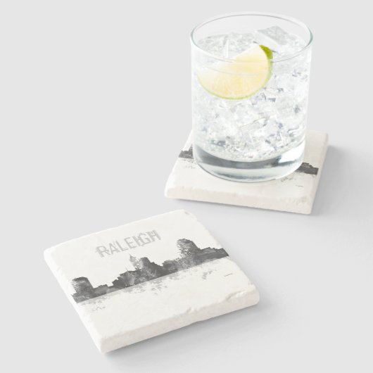 RALEIGH, NORTH CAROLINA STEINUNTERSETZER (Seitenansicht)