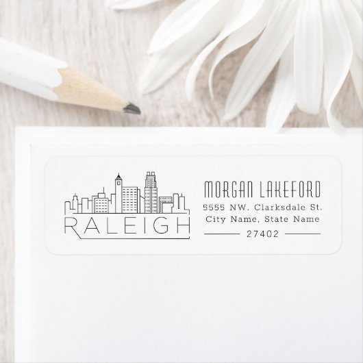 Raleigh Stylized Skyline | (Insitu)
