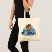 Raleigh Walking Tours Niedliches Acorn Logo Tragetasche (Vorderseite (Produkt))