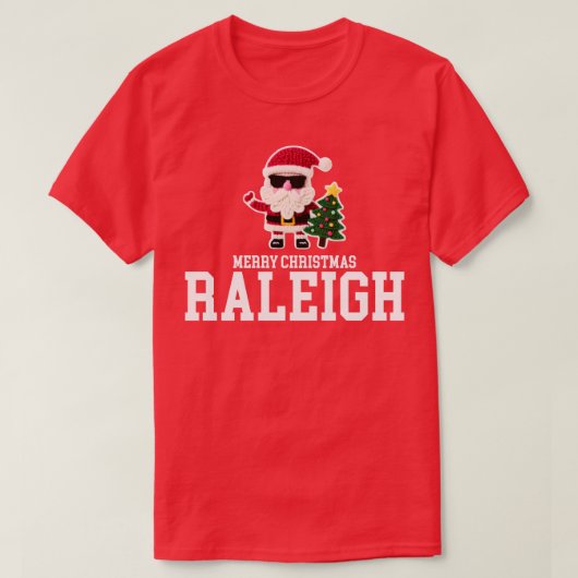 Raleigh Xmas T-Shirt (Design vorne)