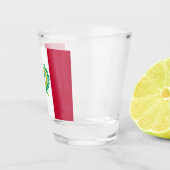 Raleigher Stadtflagge Schnapsglas (Rechts)