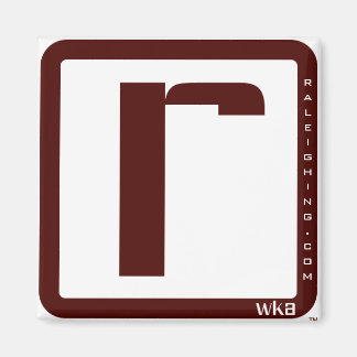 Raleighing Square Magnet