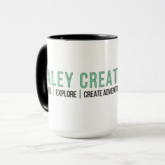 Raley Creative 15oz Tasse (Vorderseite Links)