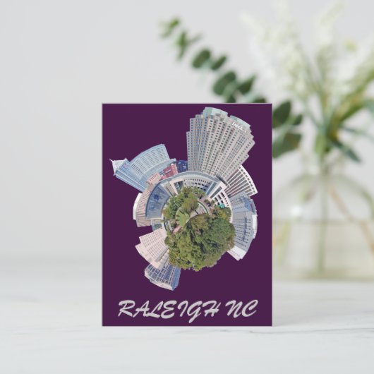 Ralleigh nc postkarte (Stehend Vorderseite)