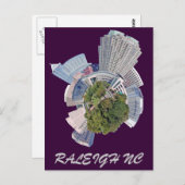 Ralleigh nc postkarte (Vorne/Hinten)