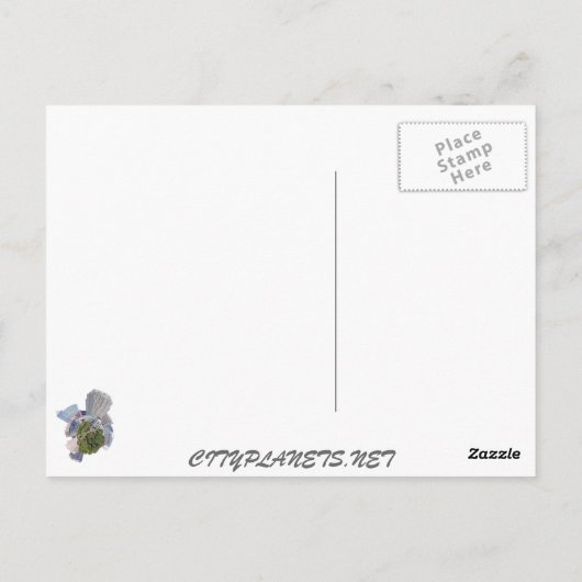 Ralleigh nc postkarte (Rückseite)