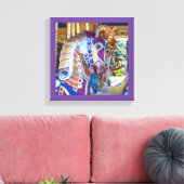 Rallenpferde der Leinwand 27 (Insitu (Wohnzimmer))