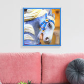 Rallenpferde Leinwand 18 (Insitu (Wohnzimmer))