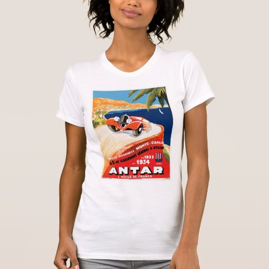 Rallye Automobil de Monte Carlo T-Shirt (Vorderseite)