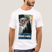 Rallye Automobilde Monte Carlo 1930 T-Shirt (Vorderseite)