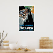 Rallye Automobile Monte Carlo Poster (Küche)