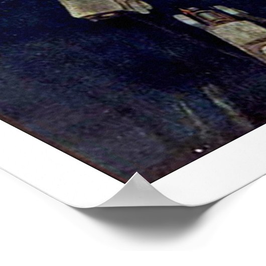 Rallye Monte Carlo Monaco Poster (Ecke)