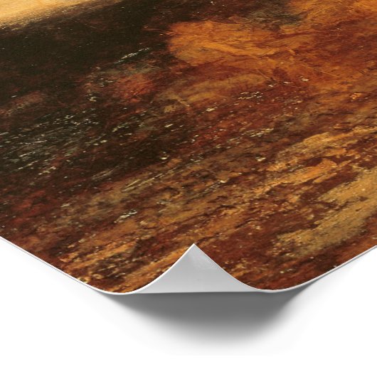 Ralph Albert Blakelock - Ghost Dance Poster (Ecke)