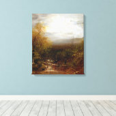 Ralph Albert Blakelock Pool in den Adirondacks Leinwanddruck (Insitu (Holzboden))