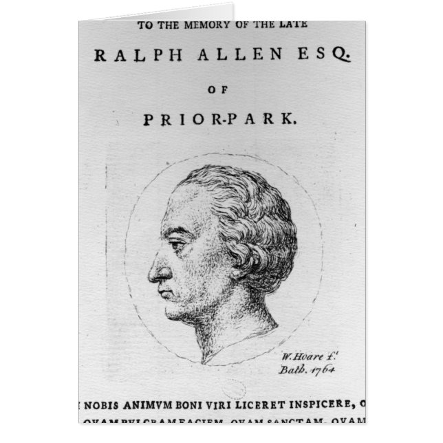 Ralph Allen, 1764 (Vorne)