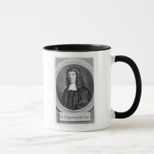 Ralph Cudworth, graviert von George Vertue Tasse