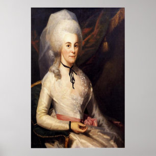 Ralph Earl / Elizabeth Schuyler Hamilton / Poster