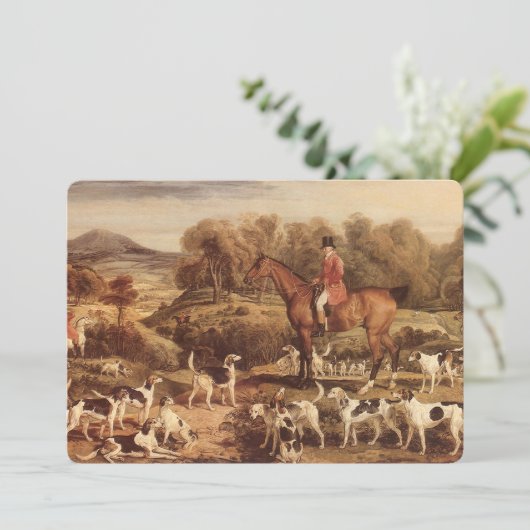 Ralph Lambton und seine Hounds von James Ward (Stehend Vorderseite)