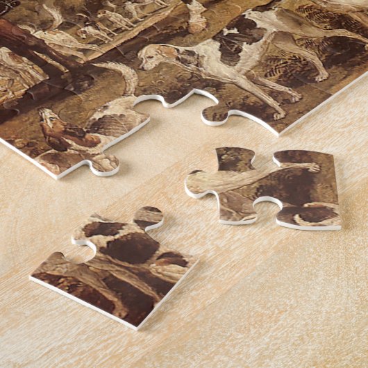 Ralph Lambton und seine Hounds von James Ward Puzzle (Seite)