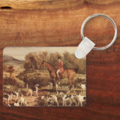 Ralph Lambton und seine Hounds von James Ward Schlüsselanhänger (Vorderseite)
