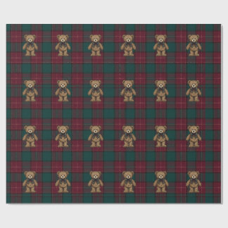 Ralph Lauren Inspiriertes Tartan Karopapier Geschenkpapier