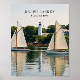 Ralph-Lauren-Sommer-Yacht-Plakat Poster